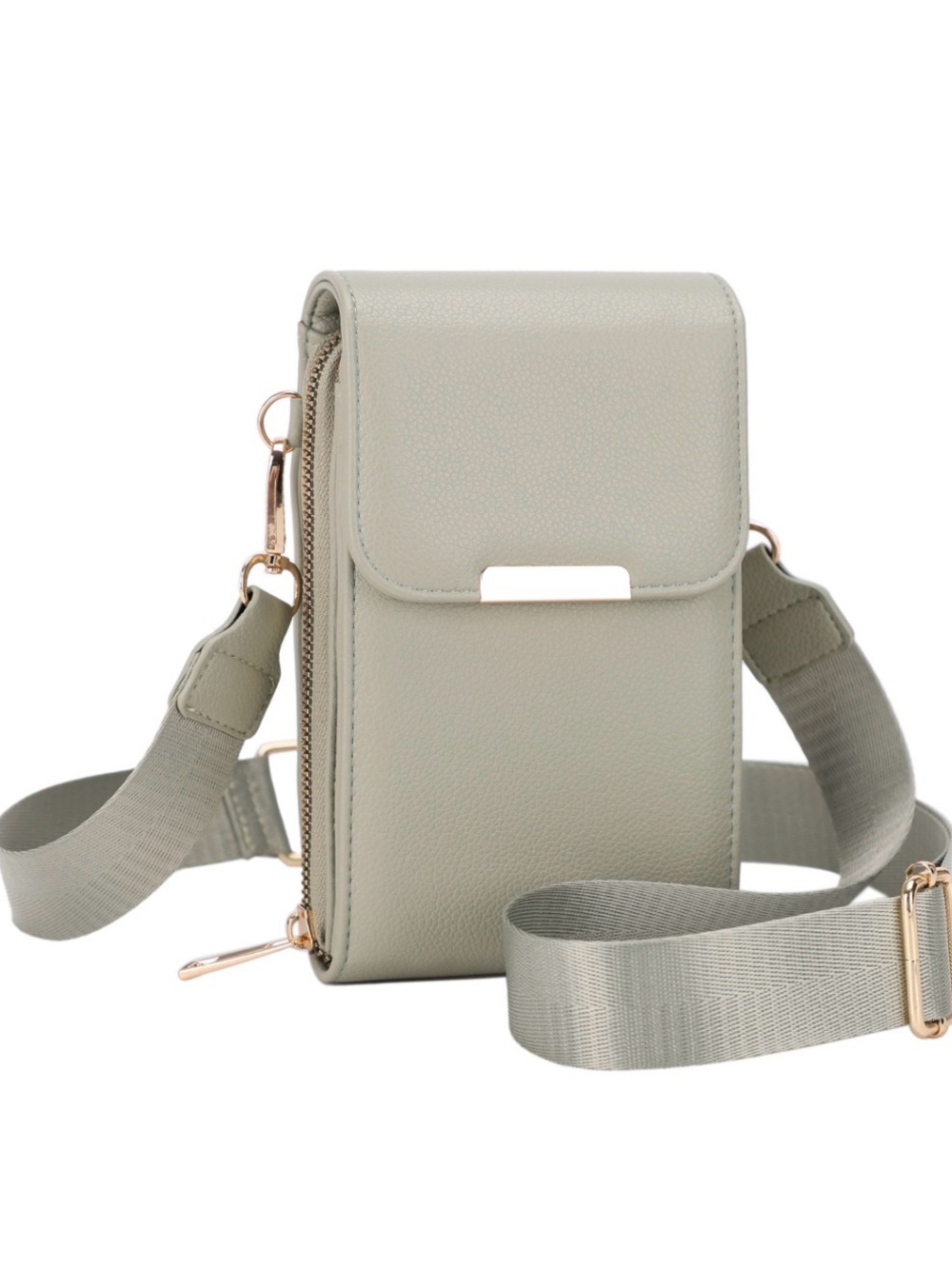 Malibu Skye Mint Emily Cell Phone Crossbody Bag